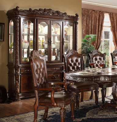 Vitrine Glas Bar Schaf Haus Schief Barock Wand Regal Holz Vitrine