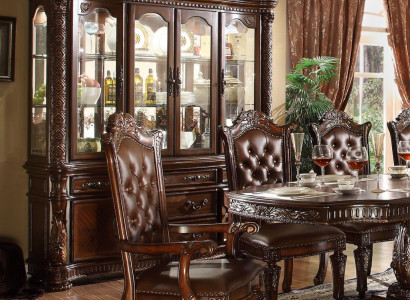 Vitrine Glas Bar Schaf Haus Schief Barock Wand Regal Holz Vitrine
