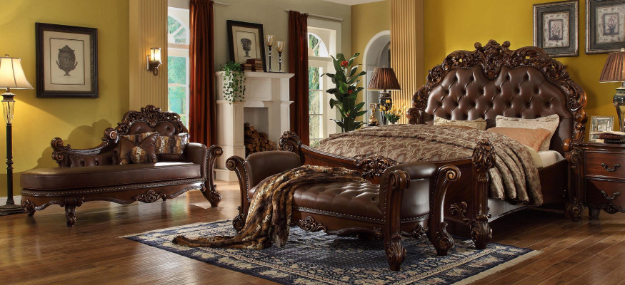 Duebelbett Bett Eebett Luxus Better Barock Rokoko Antik Stil Chesterfield