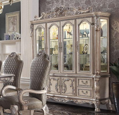 klassesch Design Vitrin Glasschaf Vitrineschaf Schauschaf Regal Barock