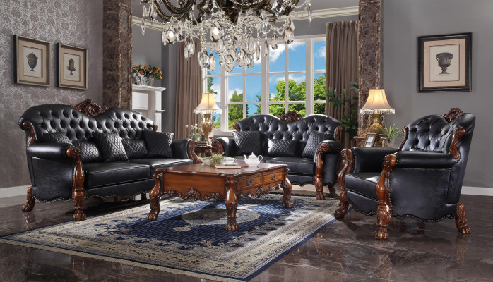 Sofa-Kombinatioun 3+2 Sëtz Klassesch Sofas Couchen Polster Wunnlandschaft