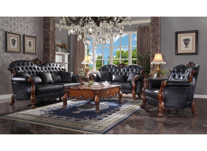Sofa-Kombinatioun 3+2 Sëtz Klassesch Sofas Couchen Polster Wunnlandschaft