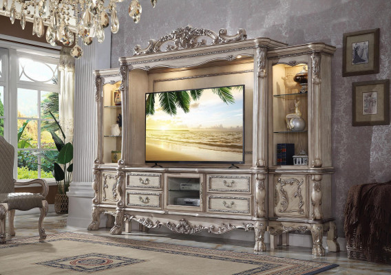 Wunnwand Wunnzëmmer Set Vitrine Schaf Regal Set Wunnwänn Regal Fernsehwand