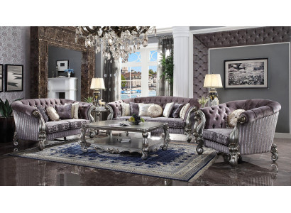 Klassesch Sofasët 3+2 Sëtz Sofa Polster Grupp Wunnlandschaft Canapé