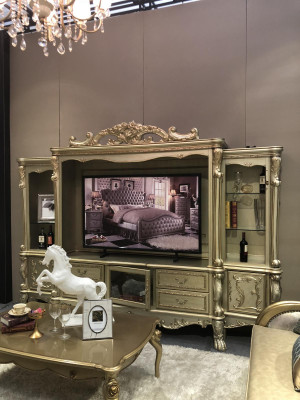 Wunnzëmmer Usaz Medienmauer Televisiounsmauer Televisiounsschaf Wunnmauer