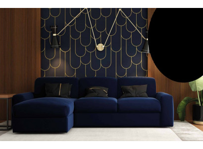 Ecksofa Schloffunktion Sofa Bettkëscht Polstereck Eckcouch Bettfunktioun Sofas