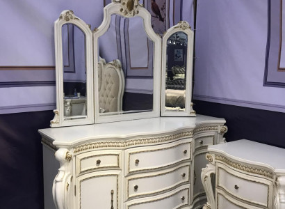Buffet Kommode Kommoden Schaf Barock Rokoko Spigel Anrichte
