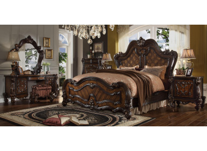 Chesterfield Duebelbett Bett Design Ehebett Luxus Better Barock Antik Stil