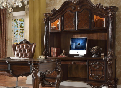 Regal mat Schreifdësch Büro Schreifdësch Regaler Sekretär Computerdësch