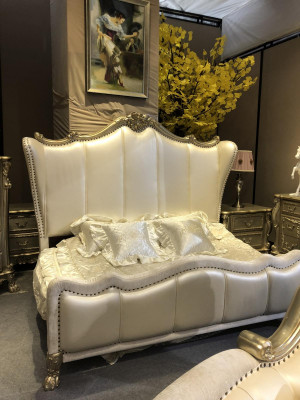 Klassescht Bett Barock Rokoko Chesterfield Stil Duebel Lieder Hotel Antik Better