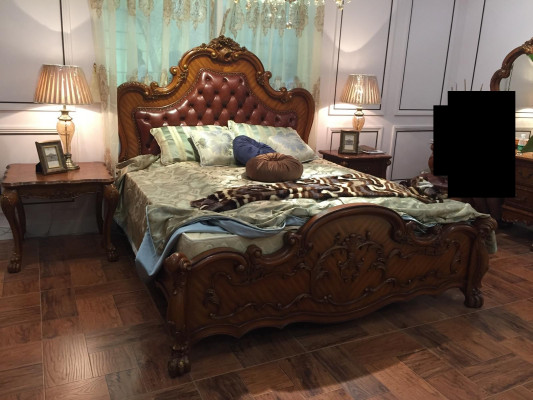 Klassesch Bett Barock Rokoko Chesterfield Stil Duebel Lieder Hotel Better