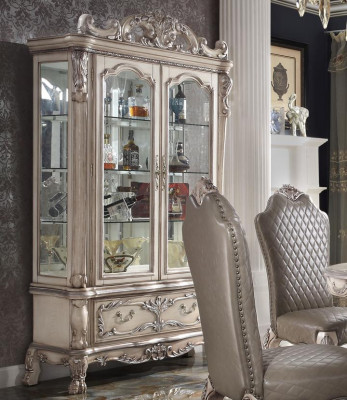 Vitrinn Anriecht Schief Design Italienesch Miwwelen Schaf Luxus Barock Holz