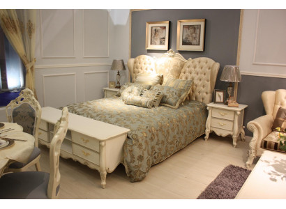 Chesterfield Bett Gepolstert Better Schlofzëmmer Ehebett Better 180x200cm nei