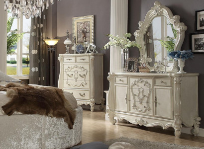 Buffet Kommode Kommoden Schaf Barock Rokoko Spigel Anrichte Konsole Holz nei