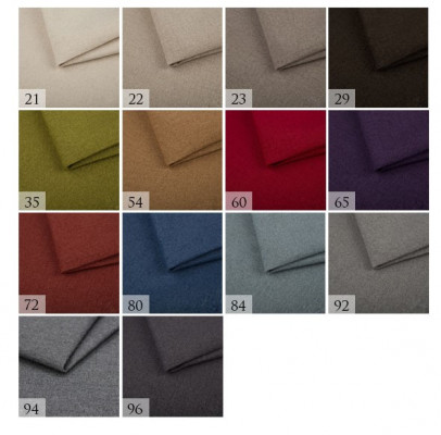 Set 3 tlg. Sofa Garnitur 3+2+1 Sëtzer Garnitur Sofa Stoff Sofas Fautteuil Orange Nei