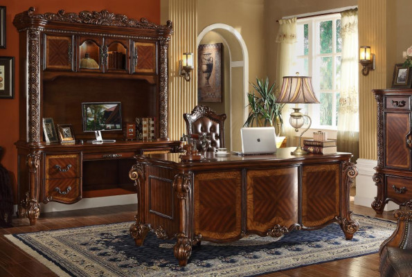 Luxus Schreifdësch Dësch Büro Office Antik Stil Barock Rokoko Barock Dëscher
