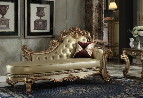 Chaiselongue Lieg Sessel Relaxsessel Liegenssessel Komfortloun Deko Luxus Barock