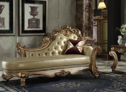 Chaiselongue Lieg Sessel Relaxsessel Liegenssessel Komfortloun Deko Luxus Barock