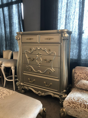 Klassesch Barock Antik Stil Kommode Sideboard Kommoden Echt Holz