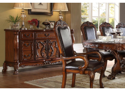 Buffet Kredenz Kommode Echt Handaarbecht Holz Dekor Barock Rokoko Uriichten