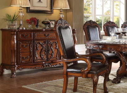 Buffet Kredenz Kommode Echt Handaarbecht Holz Dekor Barock Rokoko Uriichten