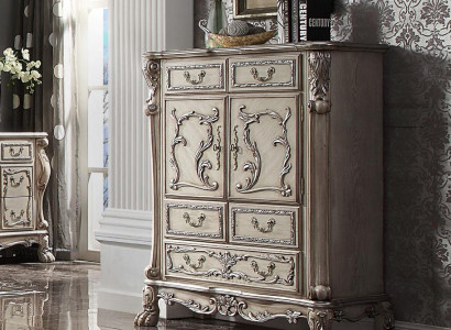 Barock Kommode Schaf Luxus Kommoden Schaf Regal Konsole Miwwel Sëlwer Regaler