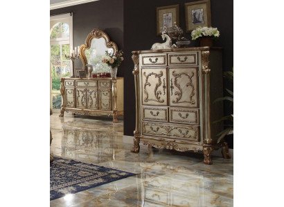 Klassesch Barock antik Stil Kommode Sideboard Kommoden echt Holz Anrichte nei
