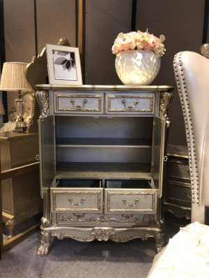 Buffet Anrichte Kommode Echt Handaarbecht Holz Barock Rokoko Anrichten Kommoden