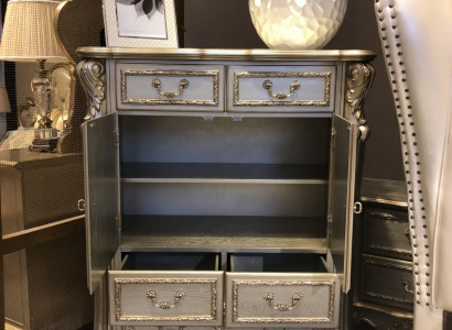 Buffet Anrichte Kommode Echt Handaarbecht Holz Barock Rokoko Anrichten Kommoden