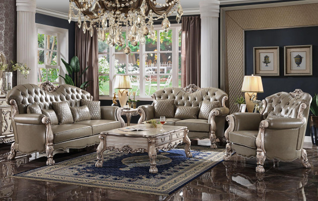 Barock Chesterfield Sofagarnitur Klassesch Sofa Miwwelen Couch Garnitur Sofas Neit
