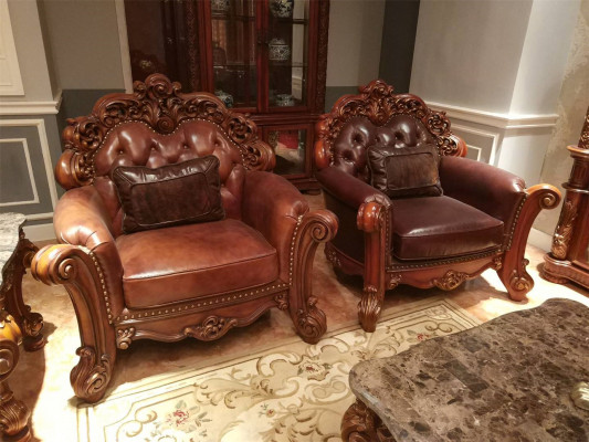 Sofa-Garnitur 3+2+1 Sëtzer Wunnlandschaft Sofa Couch Polster Garnitur