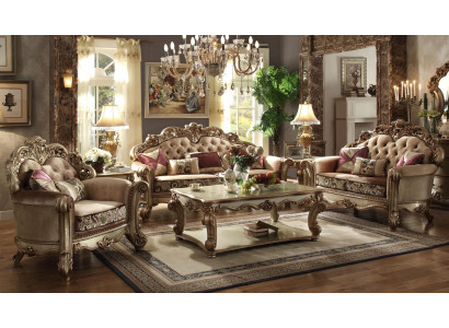 Sofasett 3+2+1 Sëtzer Set Sofa Këssen Canapéen Canapé Luxus