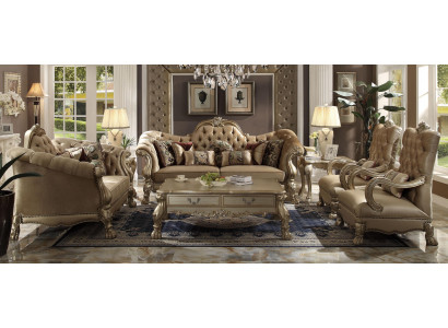Luxus Sofagarnitur 3+2+1+1 Sëtz Set Sofa Polster Couchen Couch