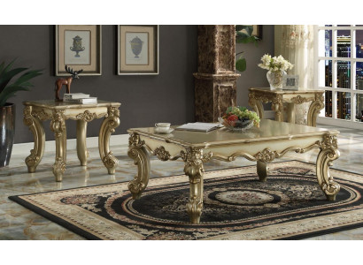 Edlen Design Couchtisch Beistelltisch Sofa Wunnzëmmer Dësch Barock