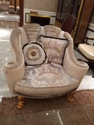 Klassesch Sofagarnitur 3+2+1 Barock Rokoko Antik Stil Sofa Canapé