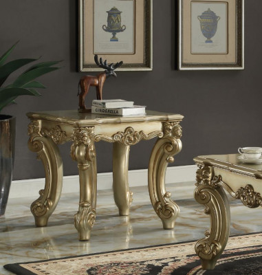 Antik Design Klassësche Couchtisch Sofa Stuffdësch Dekorativ Dëscher