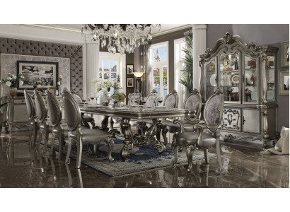 Iesszëmmer Set Barock Rokoko Dësch 10x Still Anriicht Kommod 13tlg.