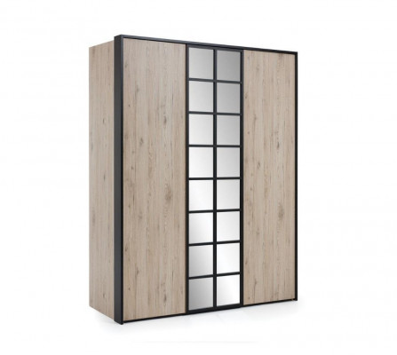 Kleederschaf Braun Holz Miwwel Design Luxus Schlofzëmmer Miwwel Modern