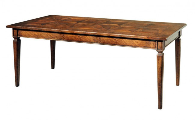 Iesszëmmer Dëscher Design Dësch Holz Miwwelen Iessdësch Massivholz Miwwelen