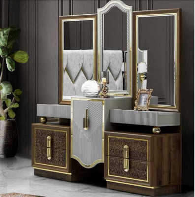 Modernen Design Makeup-Dësch mat Spigel Schlofkummer Nei Luxus