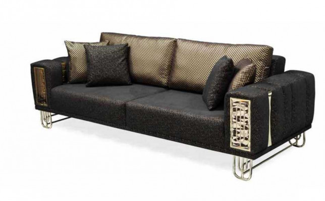 Canapé 3 Plazen Design Canapéen Couchen Canapé 3 Plazen Textil Modern Nei