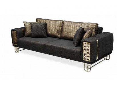 Canapé 3 Plaz Design Canapéë Polstersofaen Stoff Relax Moderne 225cm
