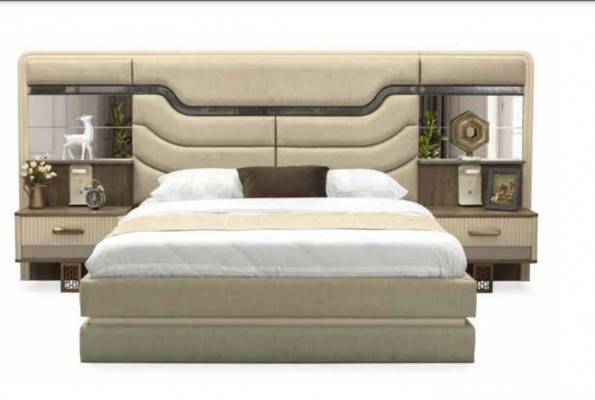 Miwwelen Better Luxus Bett 2x Nuetsdëscher 3 tlg. Schlofzëmmer Set Design