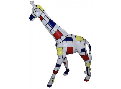 Designer Figuren Modern Dekoratiounen Gaart Giraffenstatu Skulptur Skulpturen