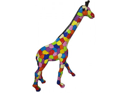 Design Wunn Deko Statuen Skulpturen Figuren Abstrakt Giraffefigur Dekoratioun
