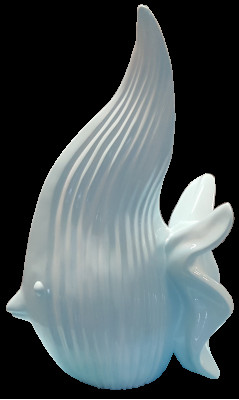 Design Figur Modern Figuren Dekoratioun Fësch Deko Gaart Skulptur Skulpturen