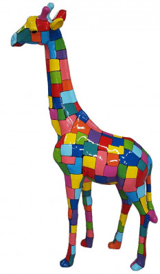 Designer Figuren Modern Dekoratioune Gaart Giraff Skulptur Skulpturen