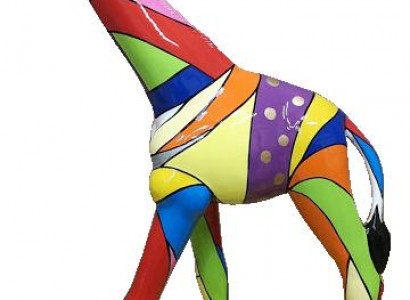 Abstrakt Design Statu Abstrakt Skulptur Figuren Handgemaalt Dekoratioun Statuen