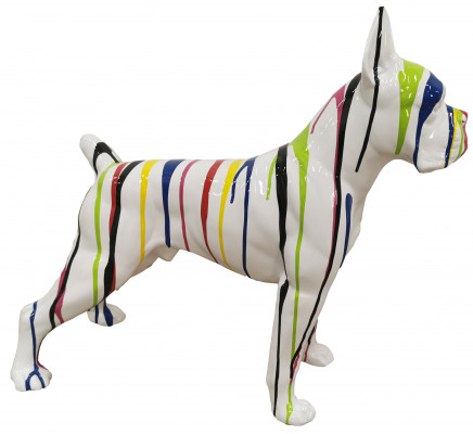 Design Figur Statue Modern Figuren Dekoratioun Hond Gaart Skulptur Skulpturen