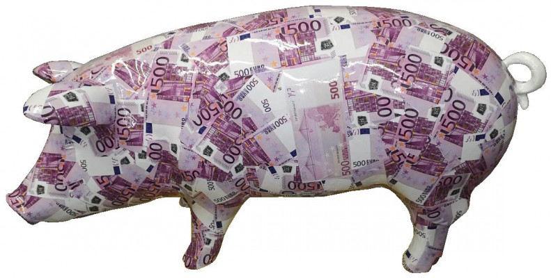 Designer Figurinen Moderne Dekoratiounen Gaart, Schwäin Statue Skulptur Skulpturen